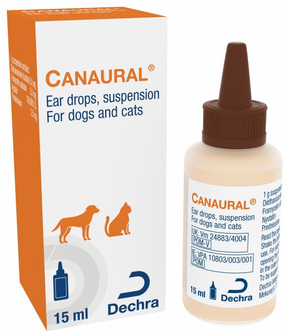 Ear Drops suspension for dogs and cats