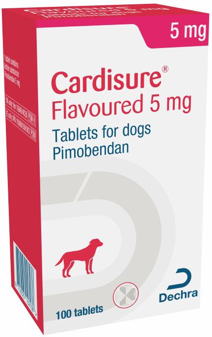 Flavoured 5 mg tablets for dogs