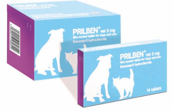 Prilben Vet 5 mg Film-coated tablet for dogs and cats