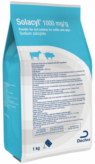 1000 mg/g powder for oral solution for cattle and pigs