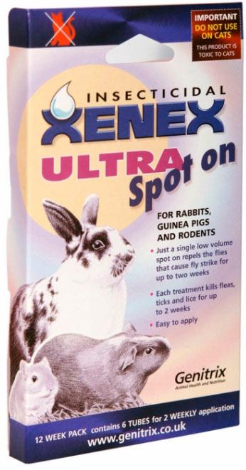 Ultra Spot-on solution for topical administration