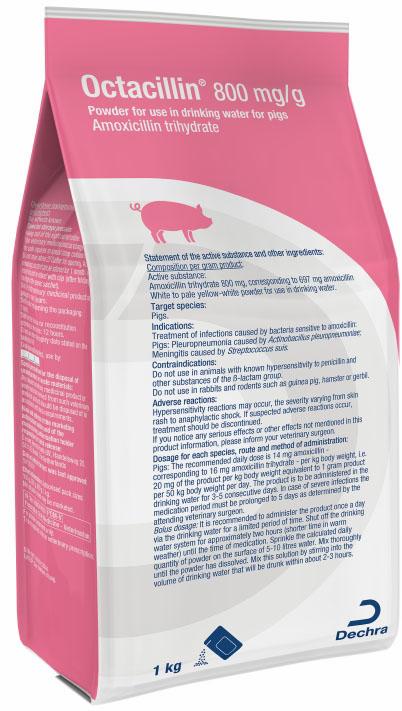 697 mg/g Powder for pigs